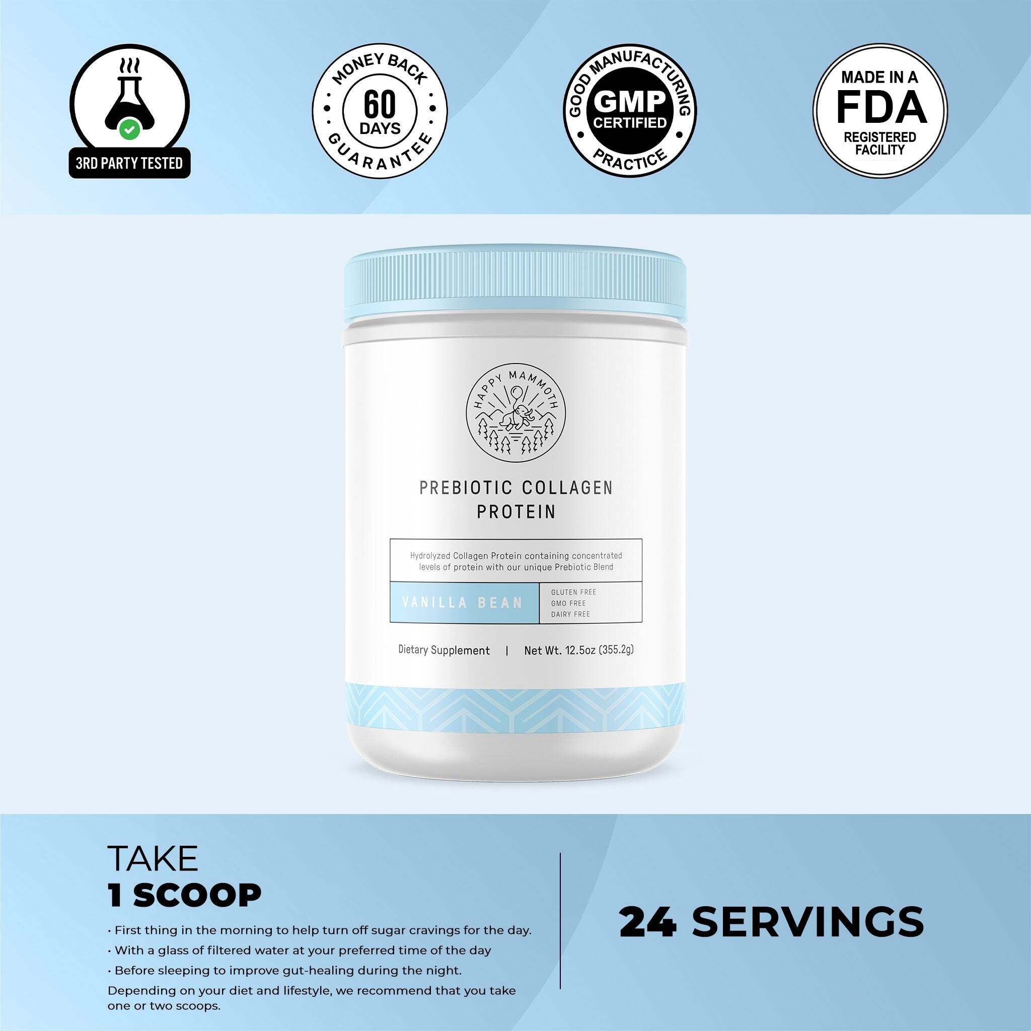 The Prebiotic Collagen Protein: Complete Gut Repair Formula